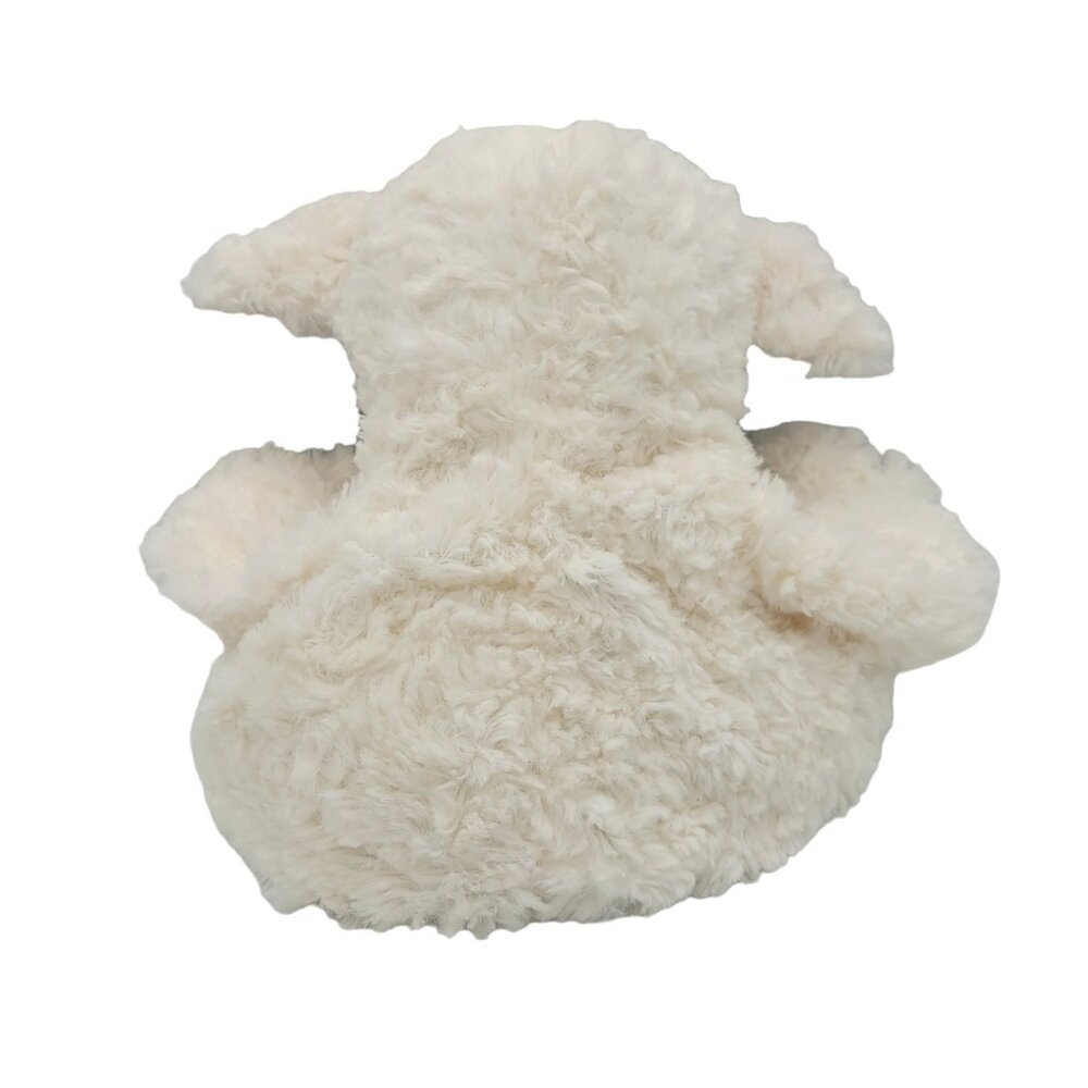 This & That Cow Hand Puppet 10" Black & White Sheepskin Plush Stuffed Toy 3+ - Picture 3 of 7